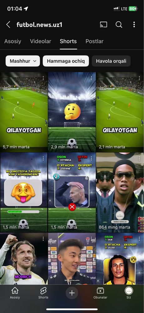 You tube sotilad