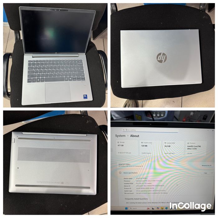 Vand laptop hp probook 440 g11 core 5 ultra 16gb ddr5 ssd 512gb