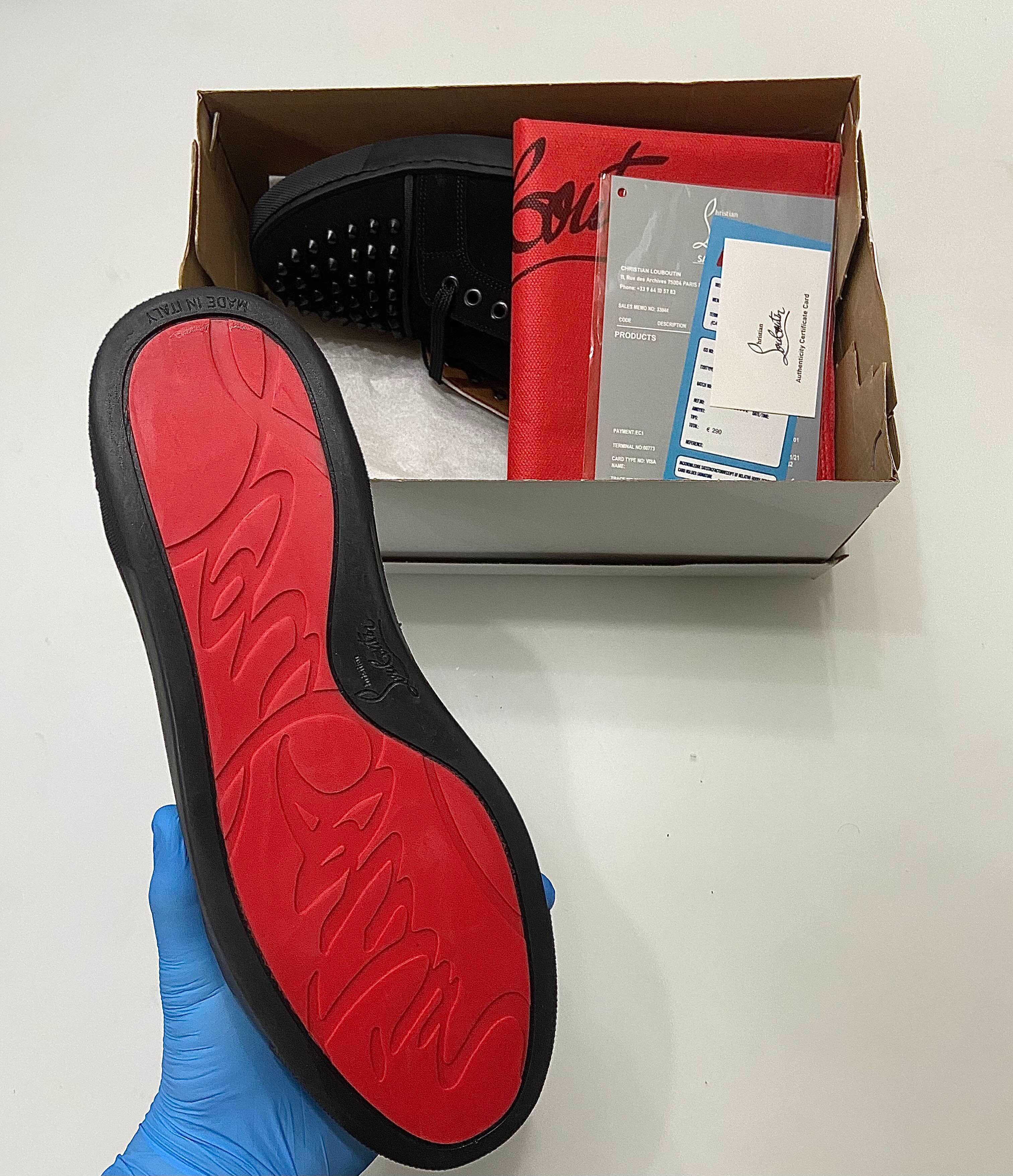 (41-44 номер) Christian Louboutin Red Bottoms Low (с шипове)