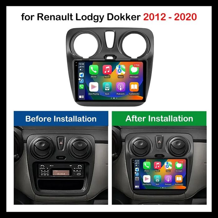 Navigatie Dacia Logan,Lodgy,Sandero cu android