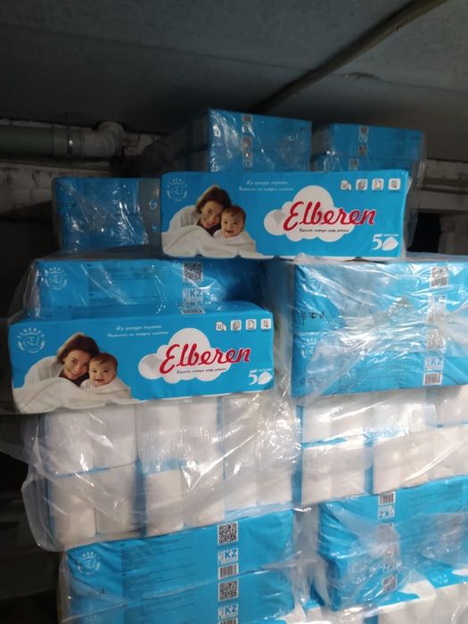 Туалетная бумага ELBEREN!  Заводской цена