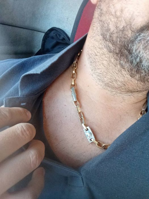 Мъжки Златен Синджир Златен ланец