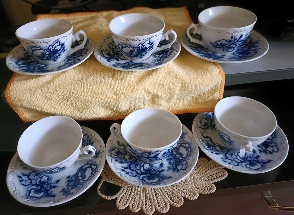 SERVICI CAFEA COBALT Portelan romaneac