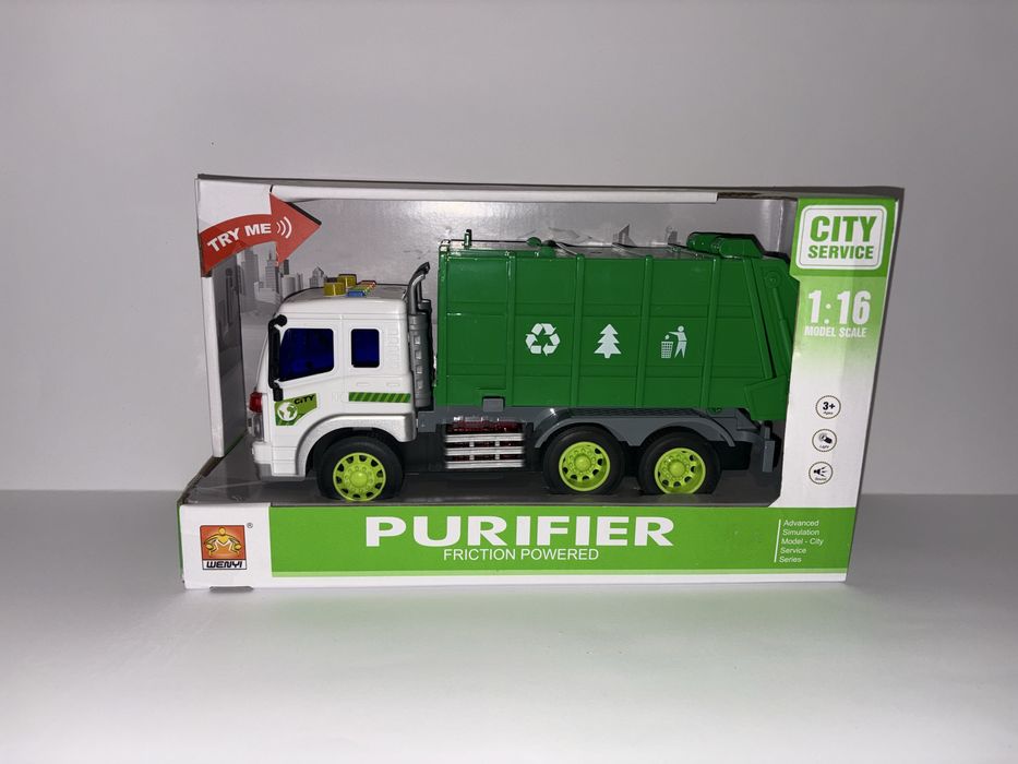 Играчка Камион за боклук – Purifier (City Service)