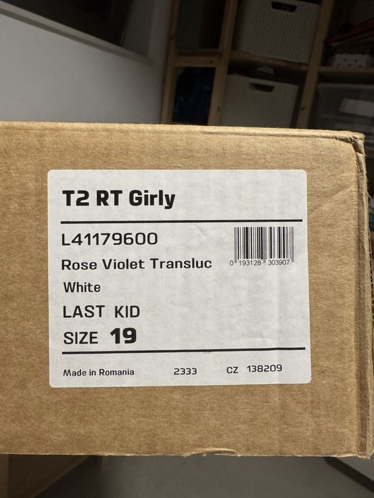 Vand clapari copii salomon T2 LT Girly