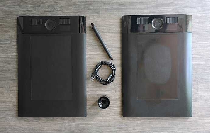 Два графични таблета Wacom Intuos Medium (работна площ 224 x 140 mm)