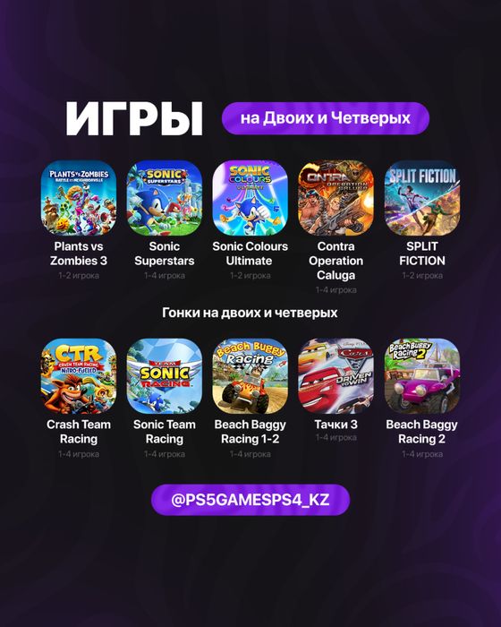 Цифровые игры для PS4/PS5 — Быстро и Надёжно