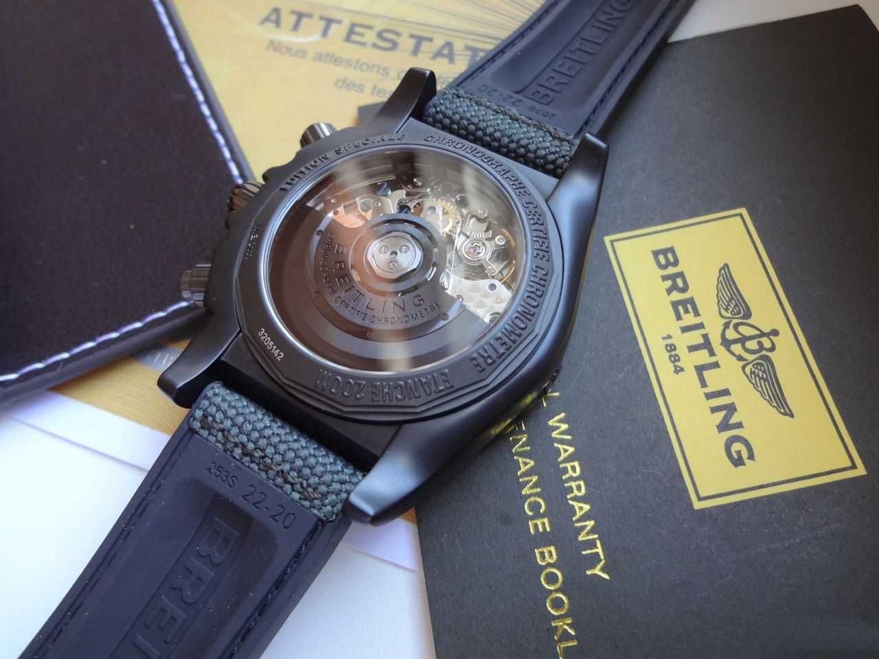 Breitling Chronomat 44 Blacksteel Watch