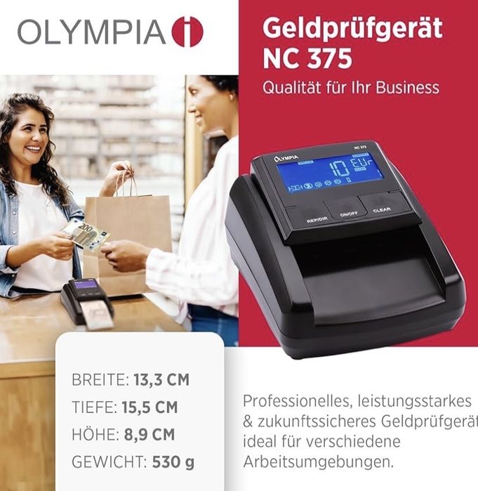 Detector de bani Olympia NC 375