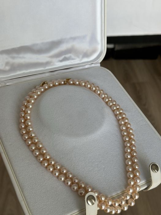 Colier Perle Naturale de cea mai inalta calitate 58,88 gr AAAA