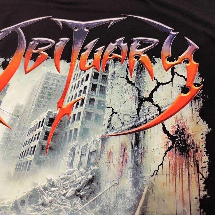 Тениска Obituary - Slowly We Rot, Размер XL, чисто нова