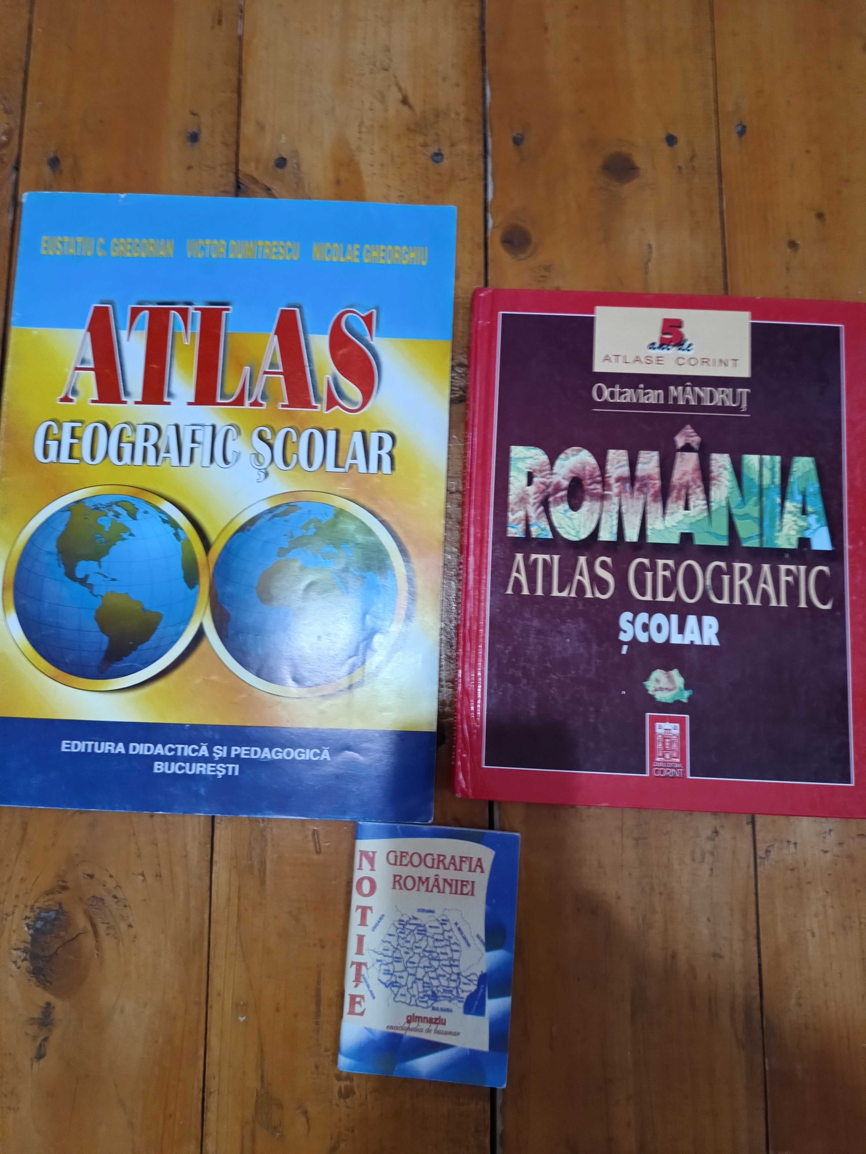 2 Atlasuri geografice scolare/ Geografie