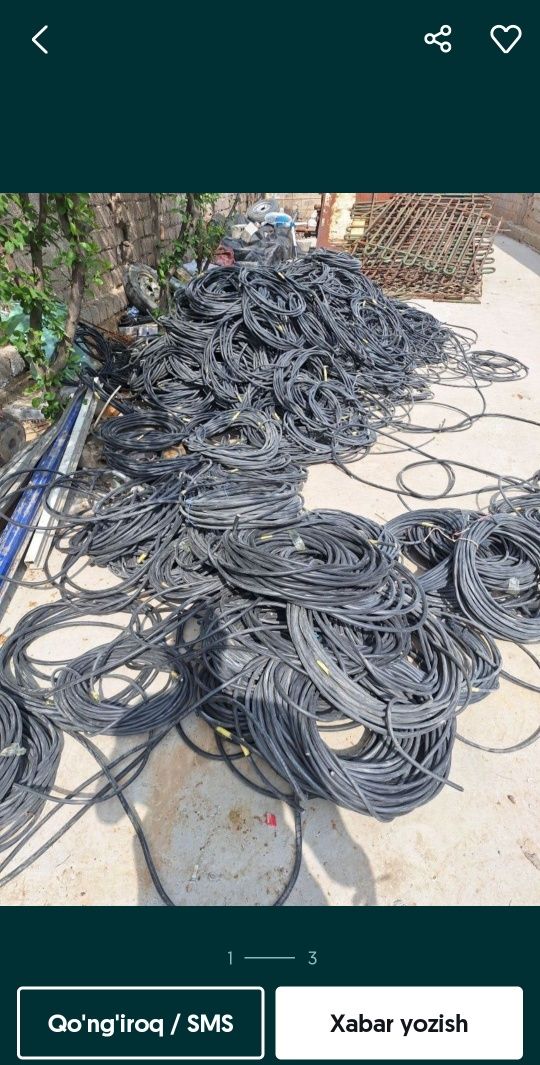 Metalalom olamiz. Kabel atxod Har xil Toshkent