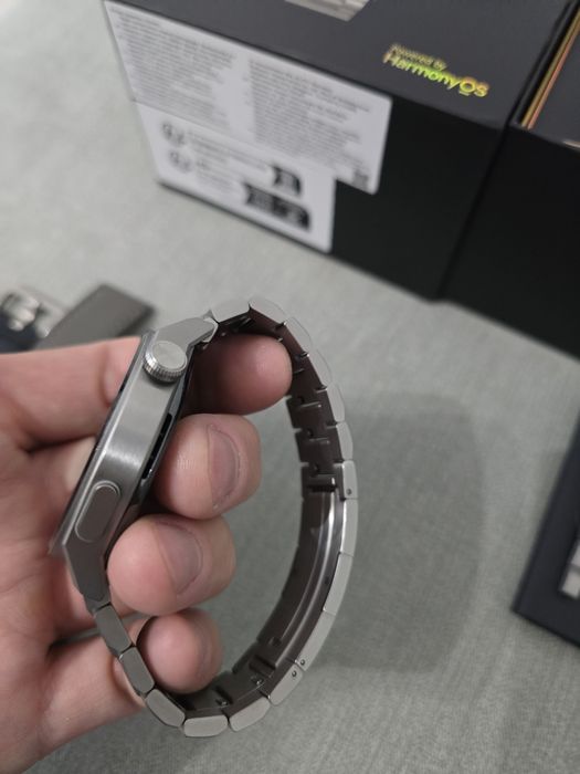 Ceas smartwatch Huawei GT 3 PRO Titan NOU + 2 curele originale Huawei