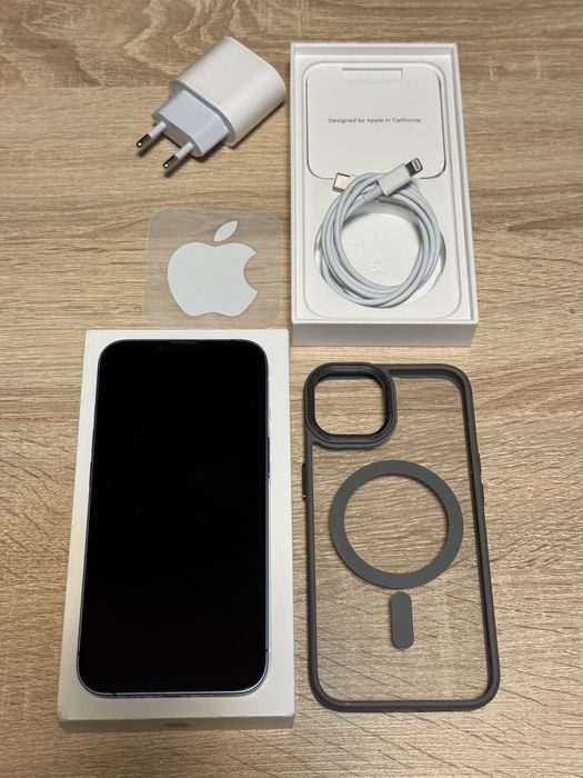 iPhone 13 Blue, 128GB, stare foarte buna, 100% original