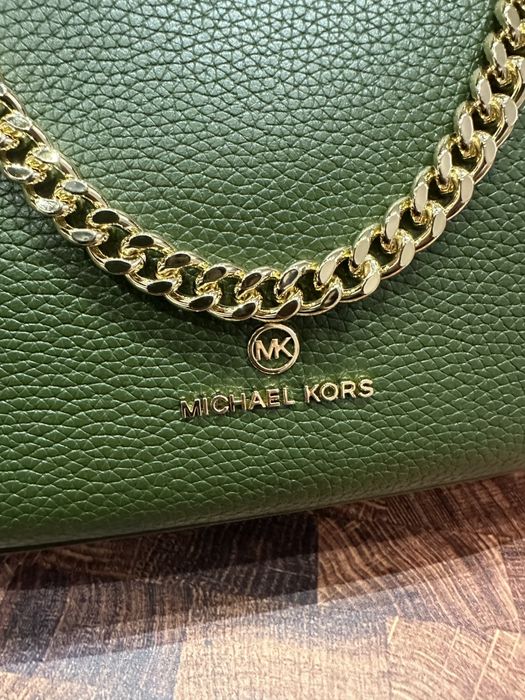 Дамска чанта Michael Kors Piper Amazon Green
