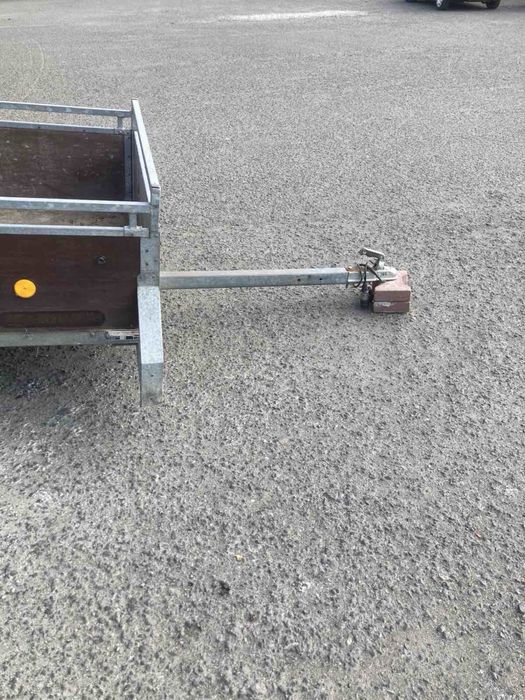 Немско ремарке с оригинални номера