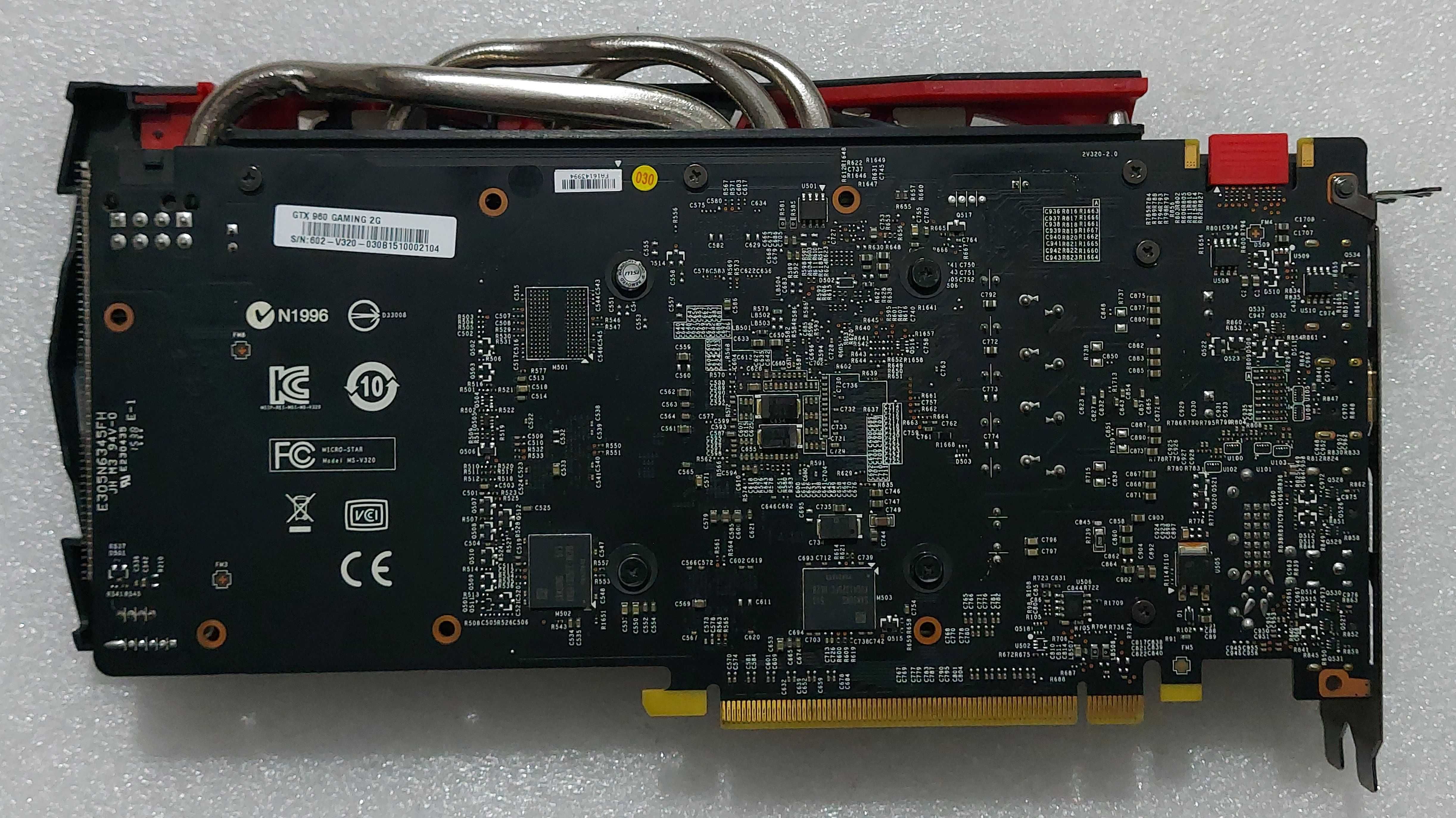 Placa video MSI GeForce GTX 960 GAMING 2GB GDDR5