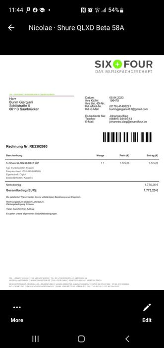 Vand/ schimb cu samsung microfon schure qlxd4 beta 87