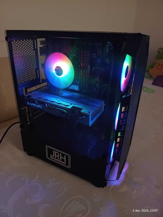 Pc gaming Intel i5, 20GB, video NITRO+ RX 580 8GB, SSD+HDD