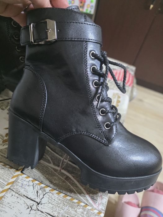 Дамски боти еко кожа