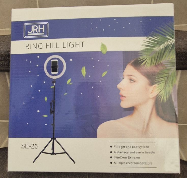 Vand lampa circulara led