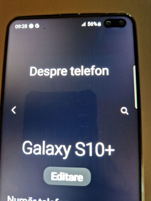 Samsung s10  plus dual sim 128 giga 8 ram