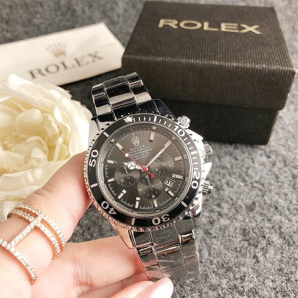 Мъжки ръчен часовник Rolex  с дата и час