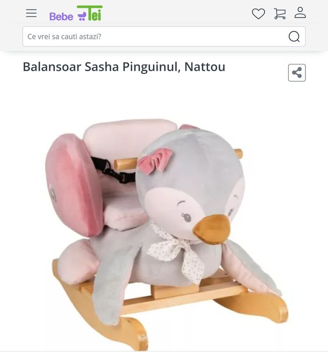 Balansoar Sasha Pinguinul,Nattou