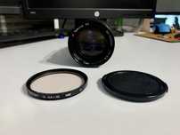 Обектив Tokina + филтър Hama