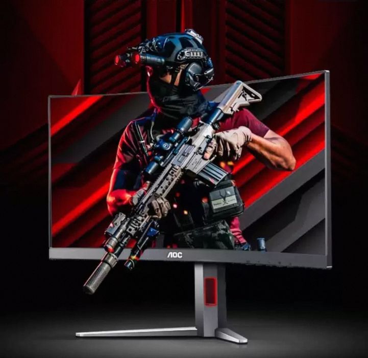 AOC 27 Gaming Monitor 300hz Curved 0.3ms Orginal.