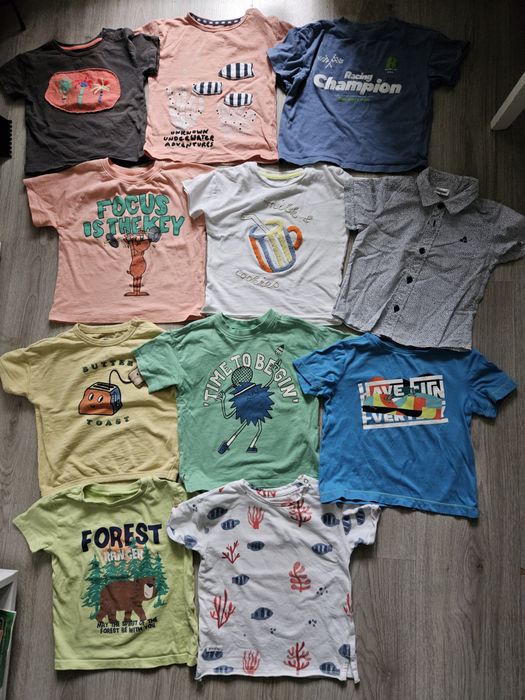 Лот 12 броя тениски 92-98