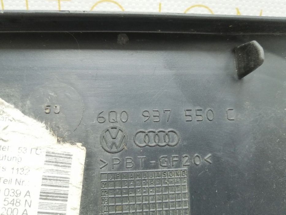 Panou sigurante borna plus SKODA FABIA Saloon 6Y3 1999 - 2007 1.4 1.4 AME, AQW, ATZ 6Q0937550C,  6Y1955744A