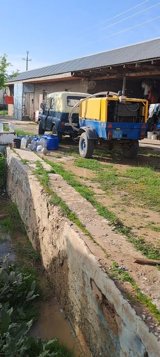 Скважина, очистка водяных скважин, скважина на воду, продувка скважин.