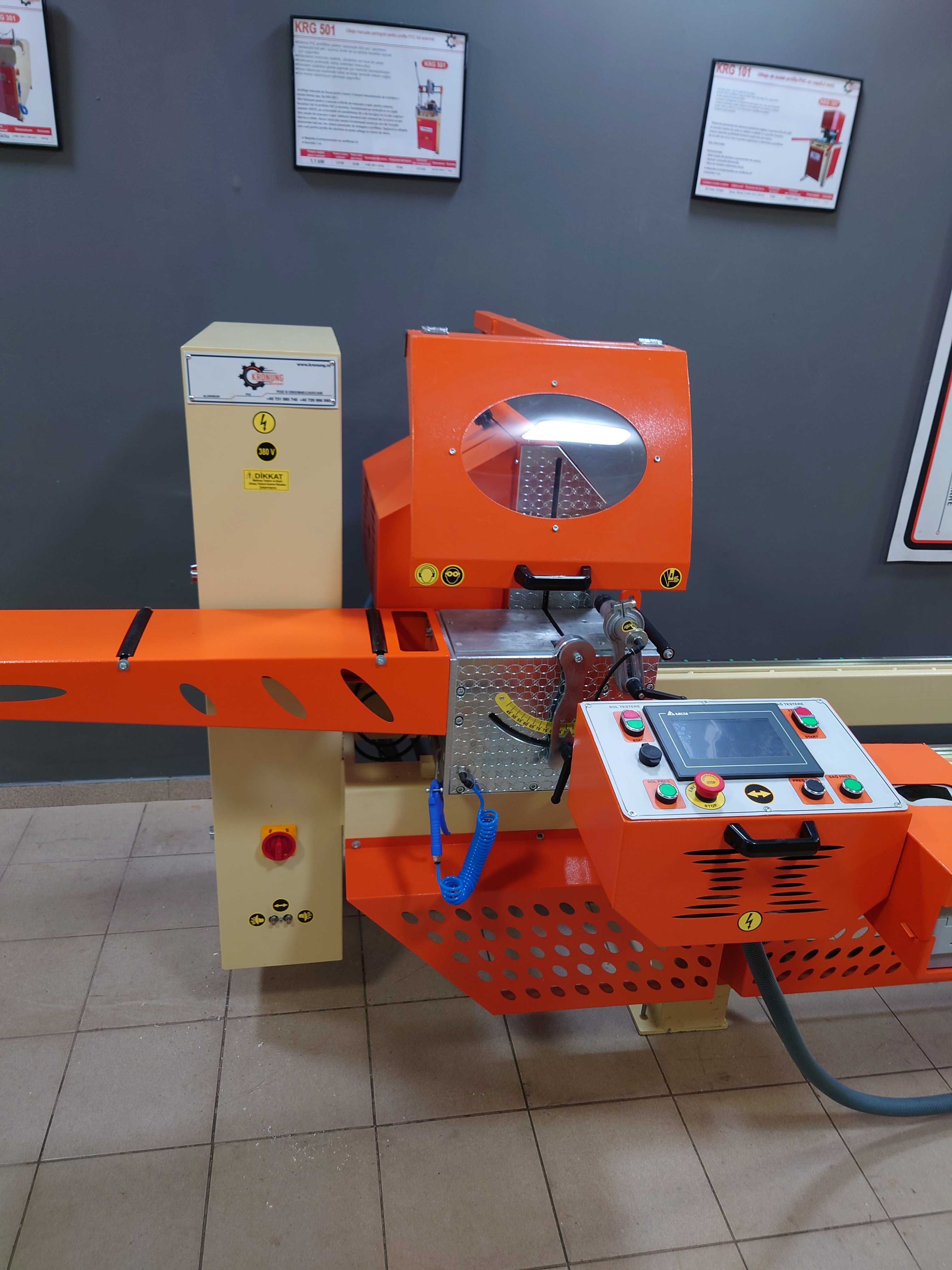 Utilaje Tamplarie PVC (Masina de debitat automata doua capete )