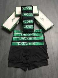 Луксозни боксерки Лакост (Lacoste) - 4 броя в кутия