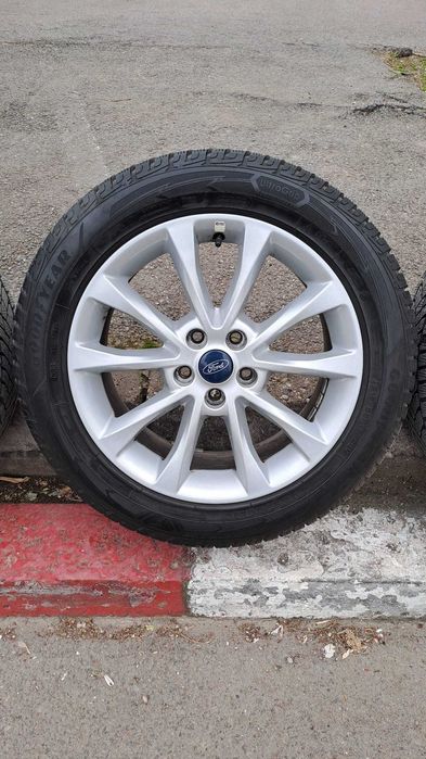Jante Ford Focus Mondeo Kuga r17 Anvelope Goodyear Iarna si Senzori