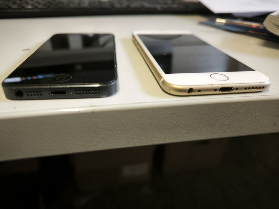 iPhone 5 și iPhone 6S