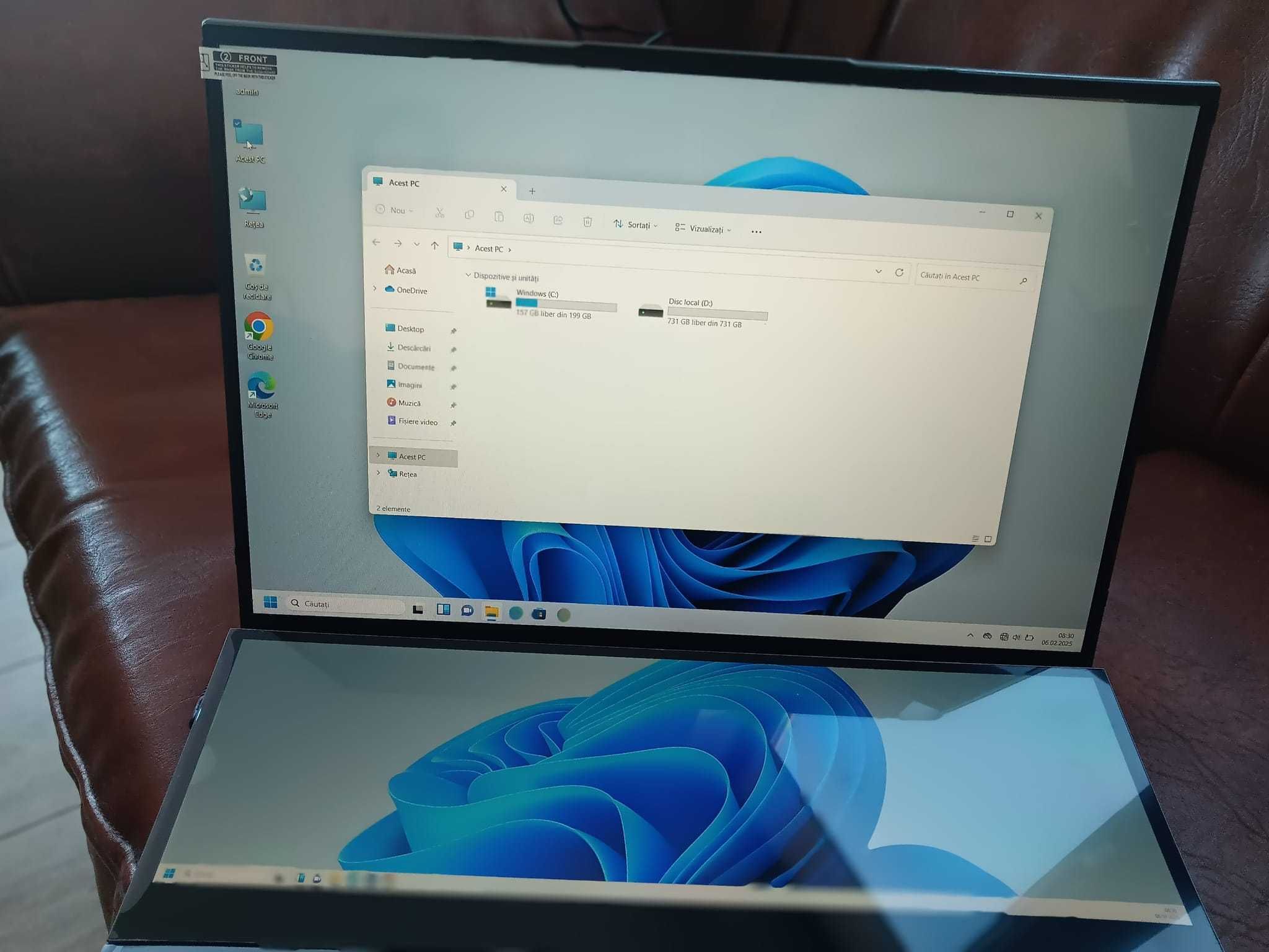 Laptop Dual Screen