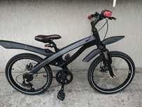 Bicicleta copii BMW JUNIOR 20 Zoll, original, frane disc, negru mat 6-