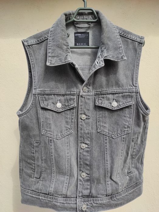 Vesta de blugi Bershka Denim