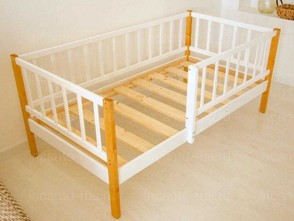 Кровать детская подростковая Tomix Lofty 160х80см. С бортиками!