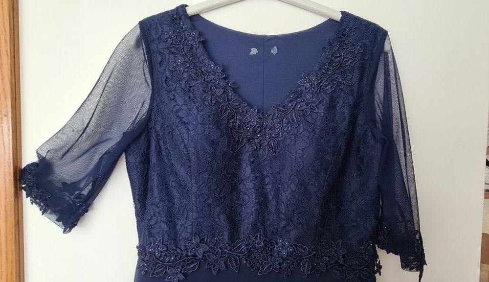 Rochie eleganta de ocazie bleumarin