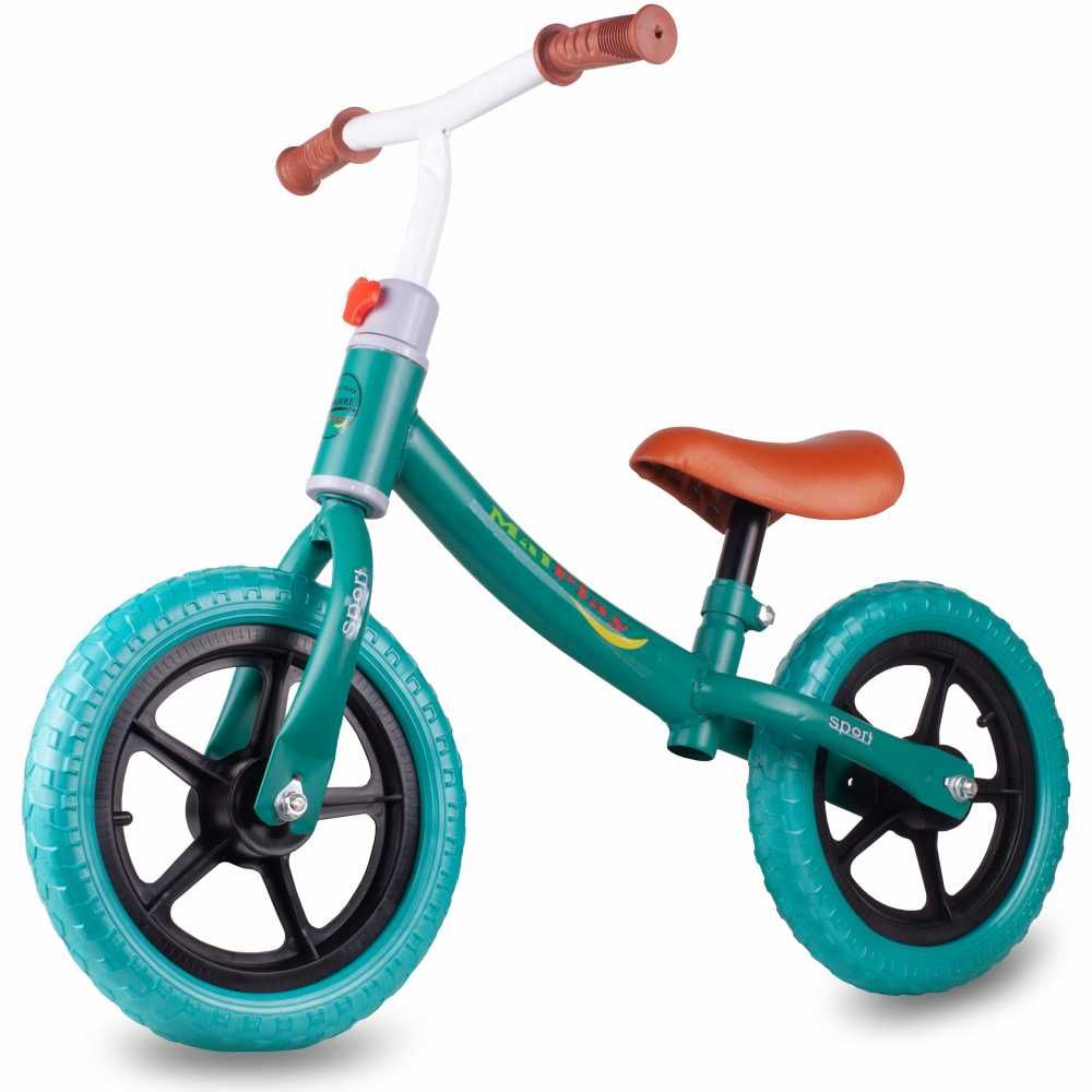 Bicicleta fara pedale roti 12 inch EVA, cu scaun si ghidon reglabil
