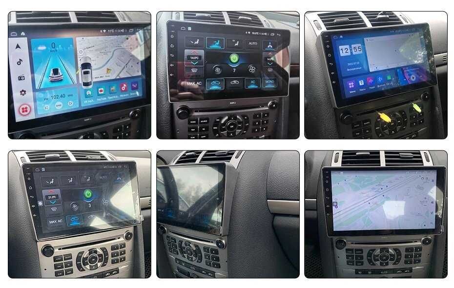 Navigatie Peugeot 407 din 2004 - 2011 Android Garantie 2GB 4GB 8GB RAM