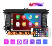 Мултимедия за VW Golf 5 Polo Passat Tiguan Jetta с Android 13 4x60W