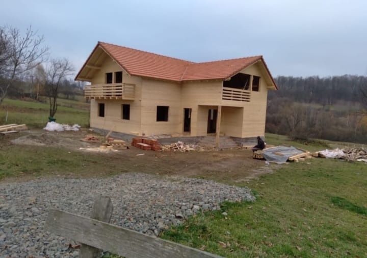 Vând cabane case A-frame din lemn Accept ȘI variante auto