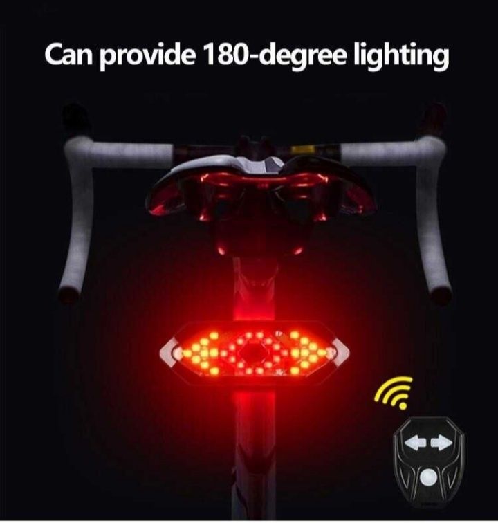 Stop semnalizare semnalizator bicicleta trotineta wireless usb led