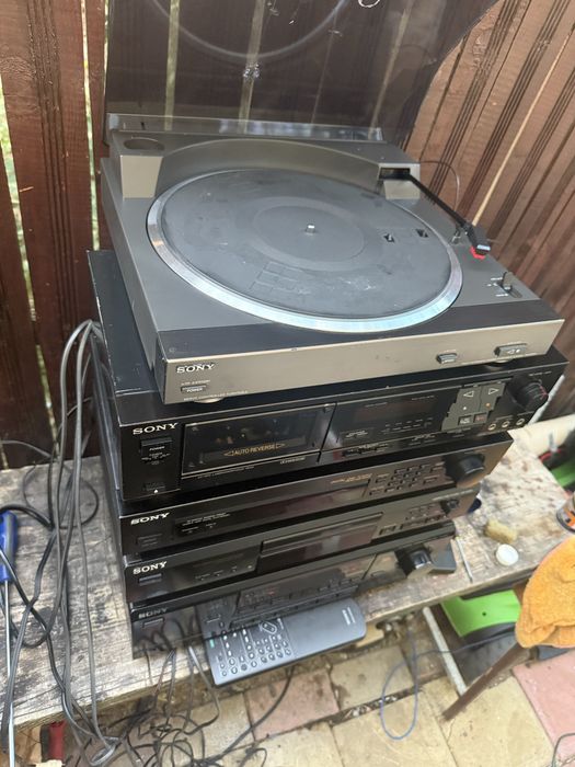 Linie sony amp cd tuner deck pick-up