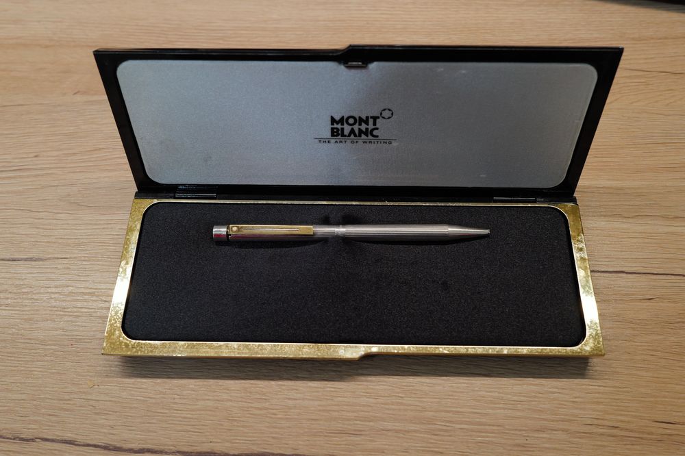 Pix Sheaffer Casino silver plated in cutie Montblanc